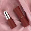 Empty lipstick round tube luxury